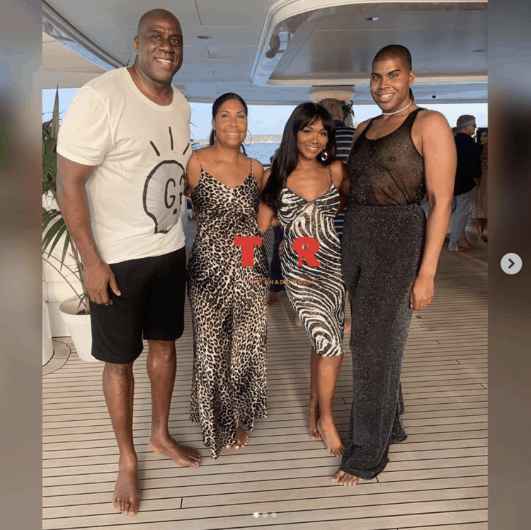 Son of Irvin Magic Johnson