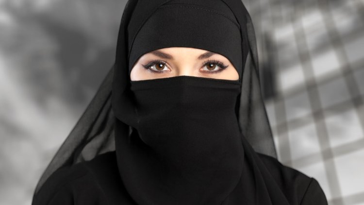Burqa veil hijab