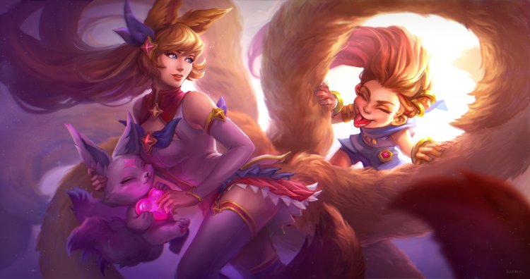 League of Legends Zoey and Ahri