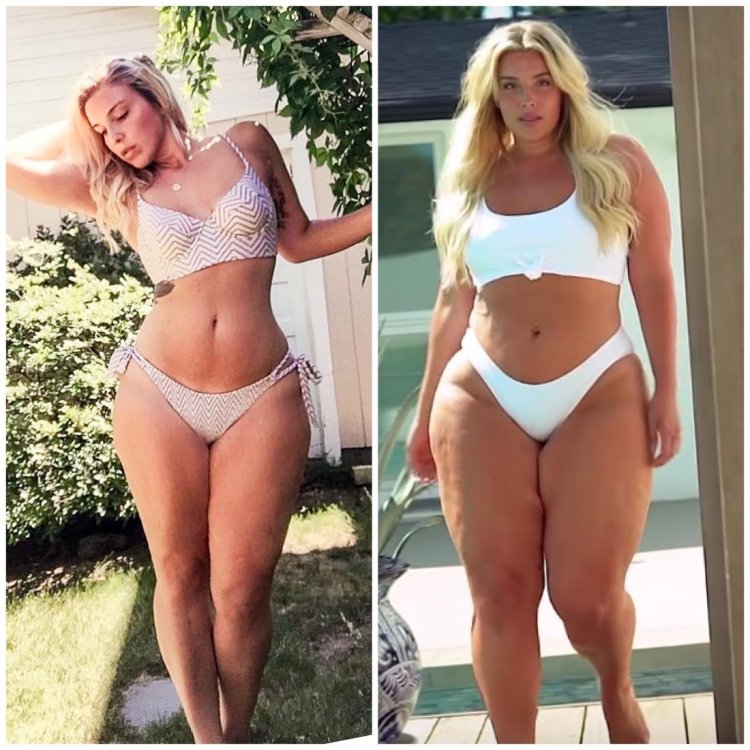 Stefanie Gurzanski in a swimsuit