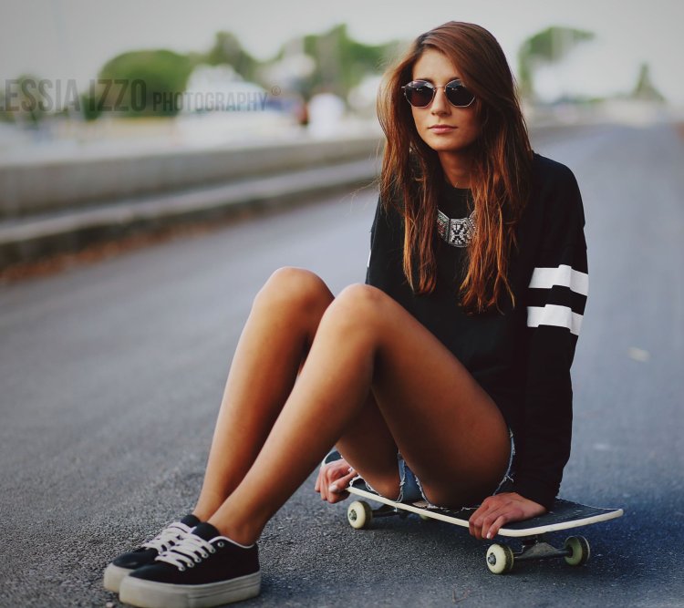 Girl skater