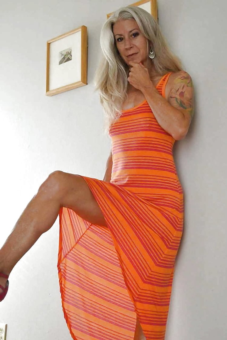 Mature blondes at the casting