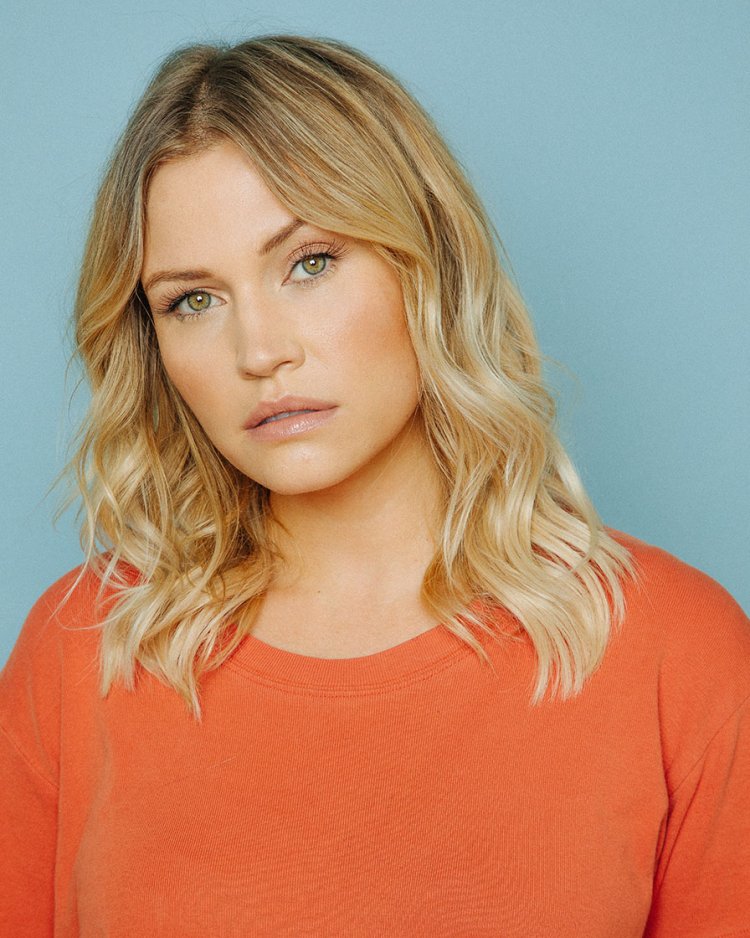 Whitney Moore in a swimsuit