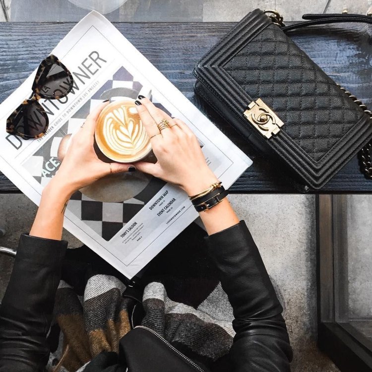 Beautiful layouts with bags