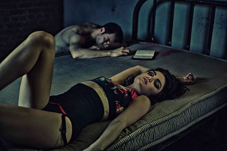 Lucy Hale in Lingerie