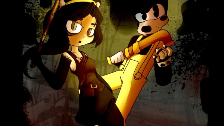 Tom and Alice BENDY and the ink machine