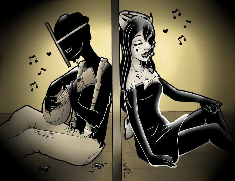 BENDY Alice Angel and Sammy Lawrence