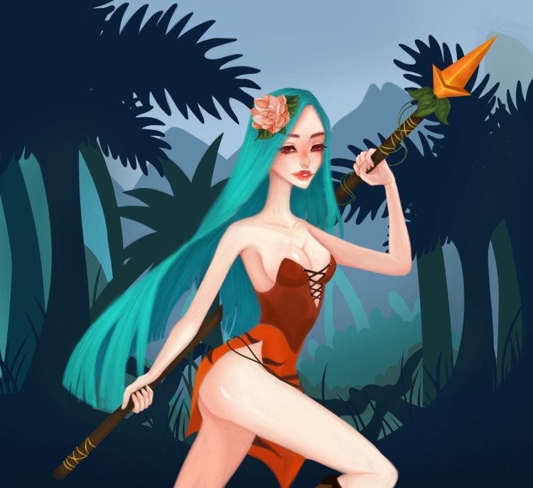 Cookie Run Tiger Lily cookie