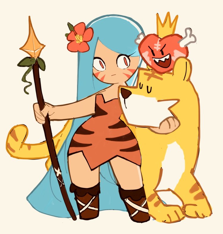 Cookie Run Kingdom Tiger Lily cookie