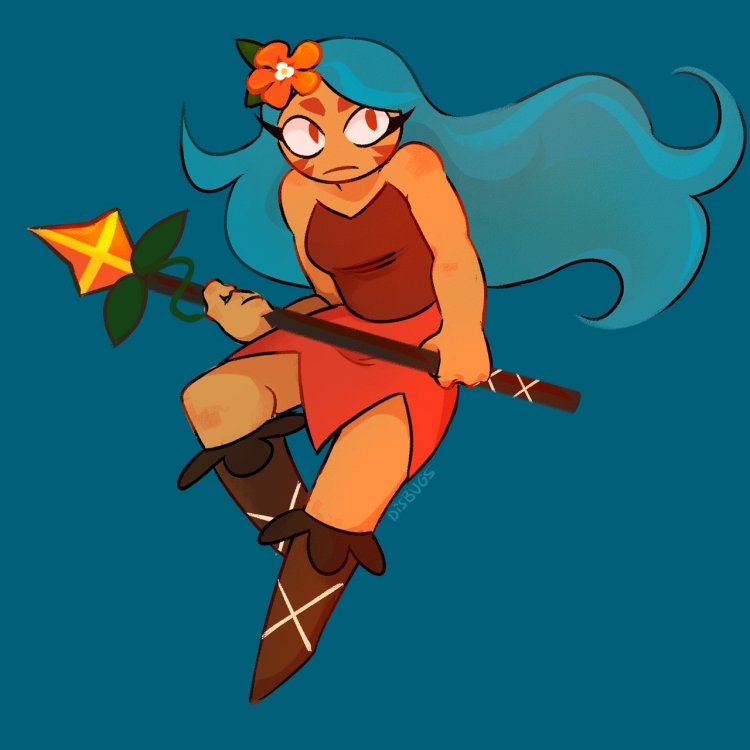 Cookie Run Kingdom Tiger Lily cookie
