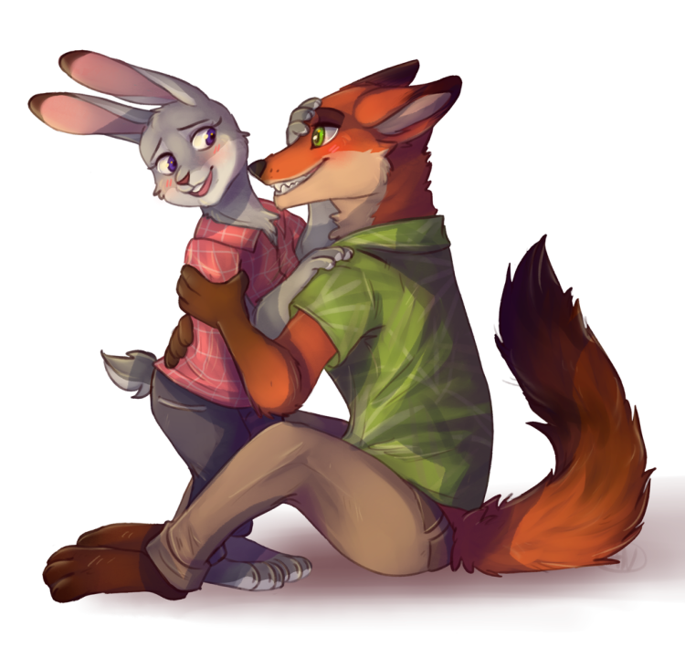 Judy Hoops and Nick Wilde