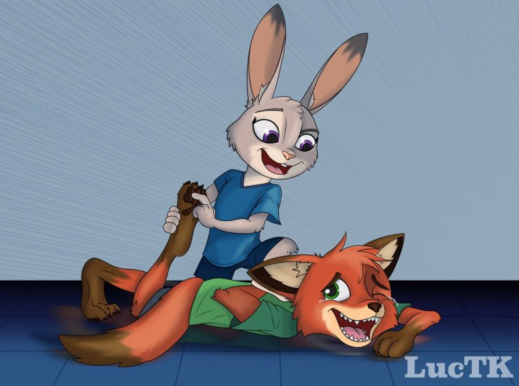 Tickling Judy Hopps