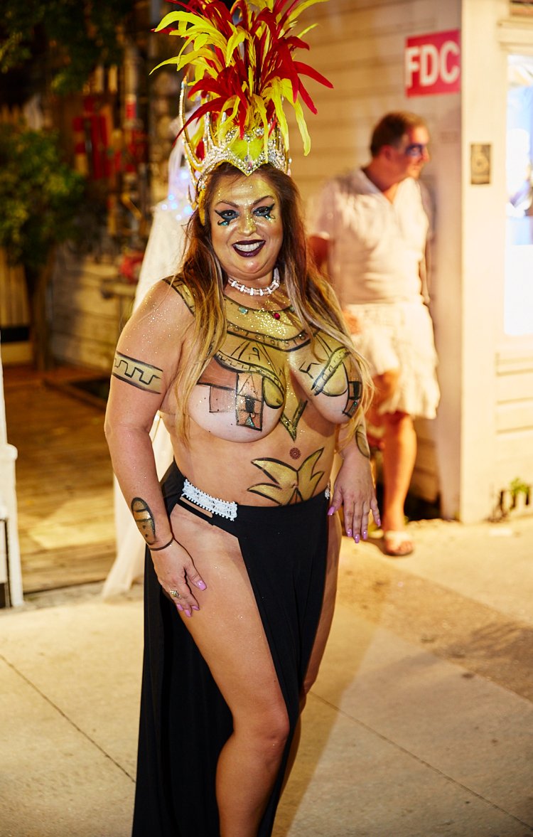 Fucking carnival Fantasy Fest naked pussy