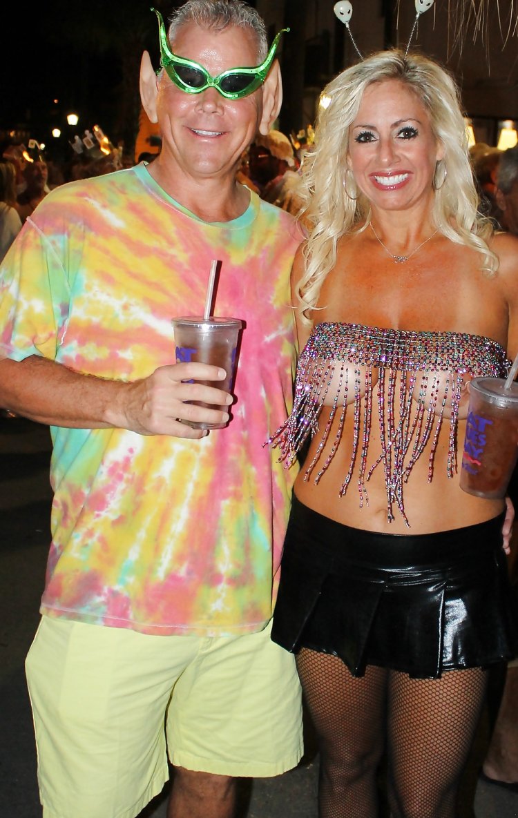 Fantasy Fest husband and wife