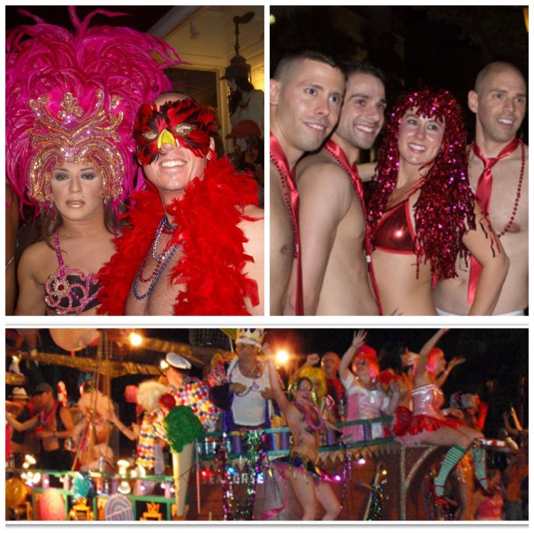 Carnival Fantasy Fest naked pussy