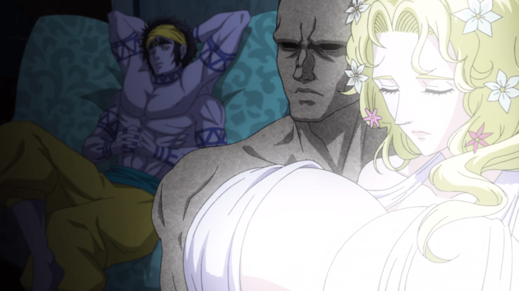 Aphrodite from anime record of Ragnarok