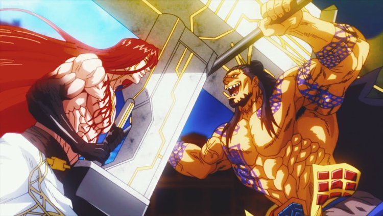 Poseidon vs Kojiro anime