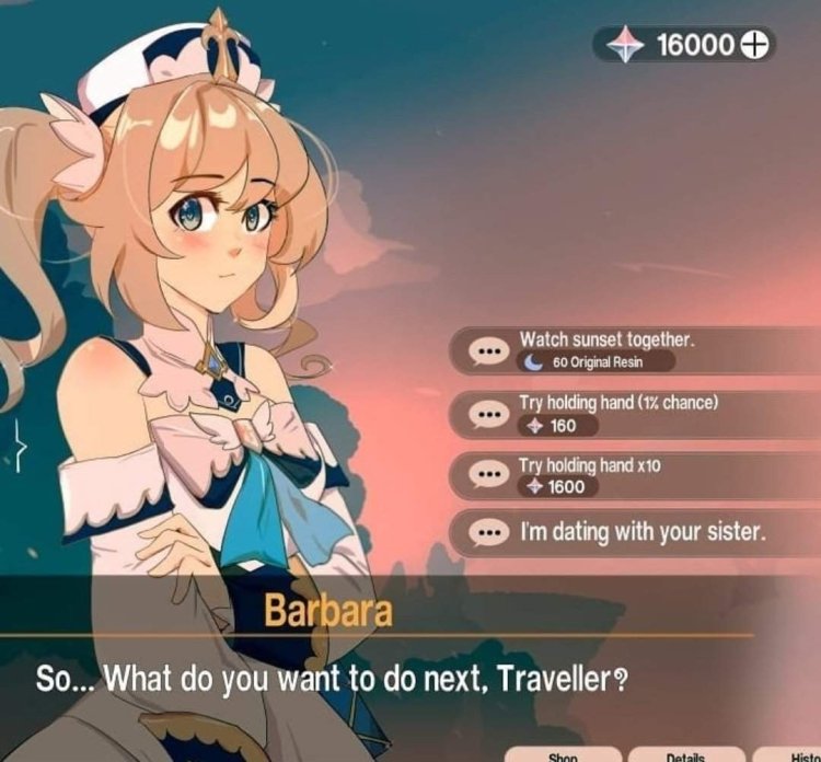 Genshin Impact summer Barbara