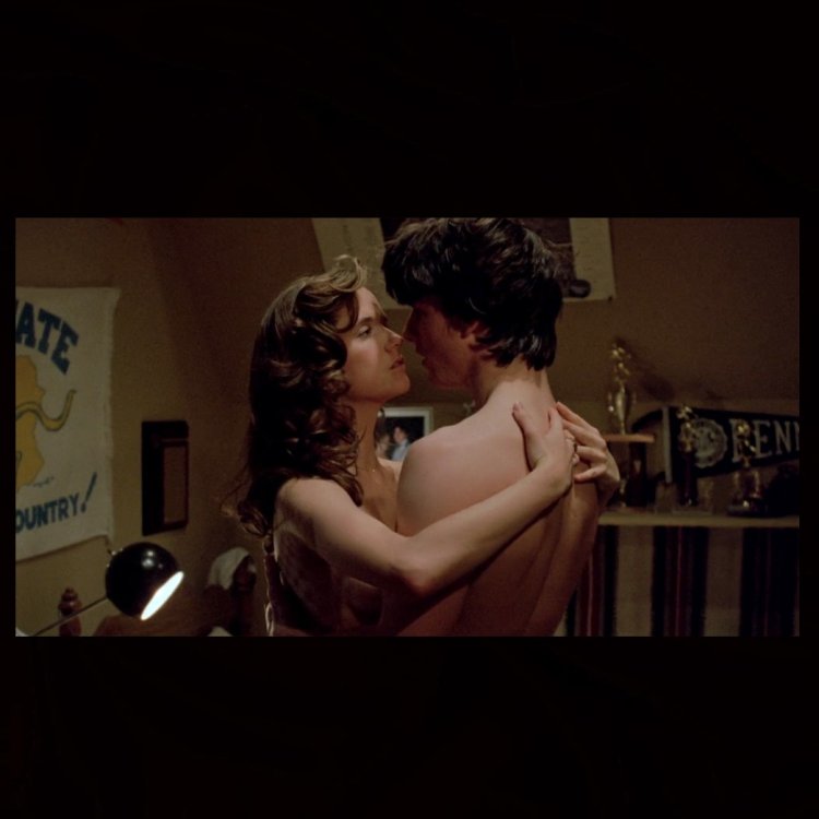 Lea Thompson and Tom Cruise