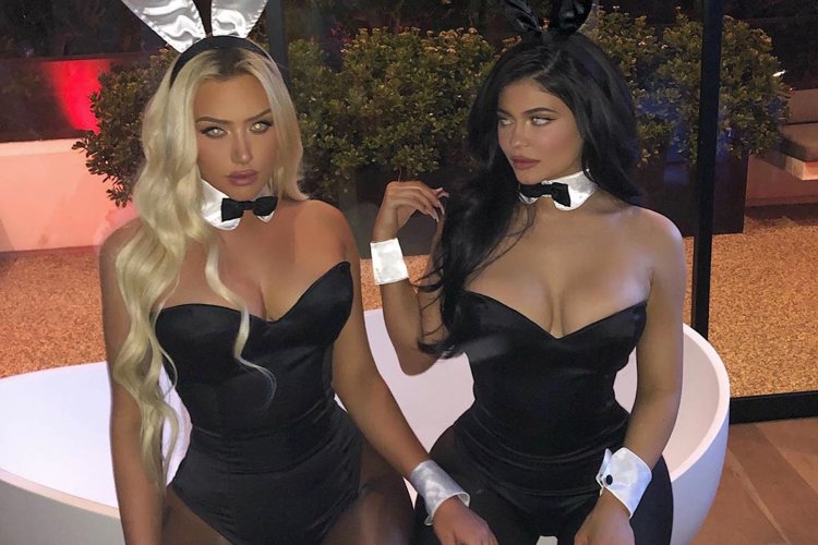 Kylie Jenner in a bunny costume