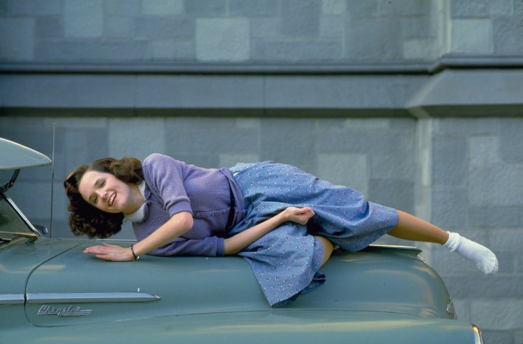 Leah Thompson back to the future 1985