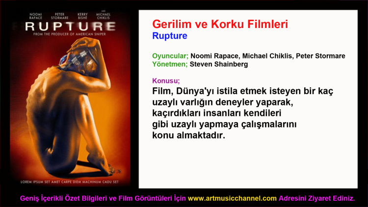 Cover for DVD transformation (2015) rupture