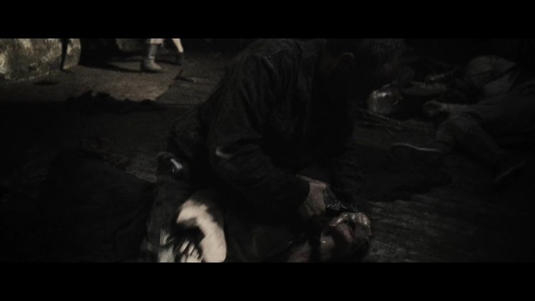 Noomi Rapace kidnapped and kept in the garage