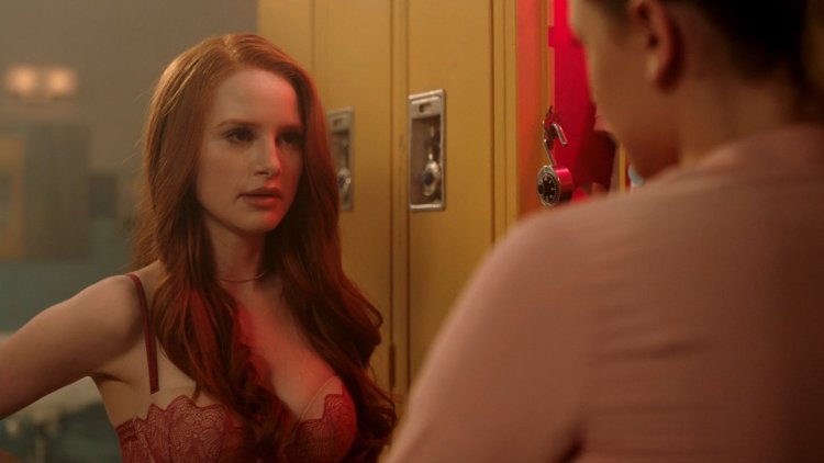 Madeline Petsch in Riverdale Lingerie