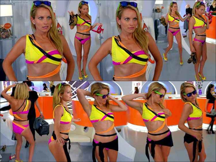 Becky Newton in a swimsuit