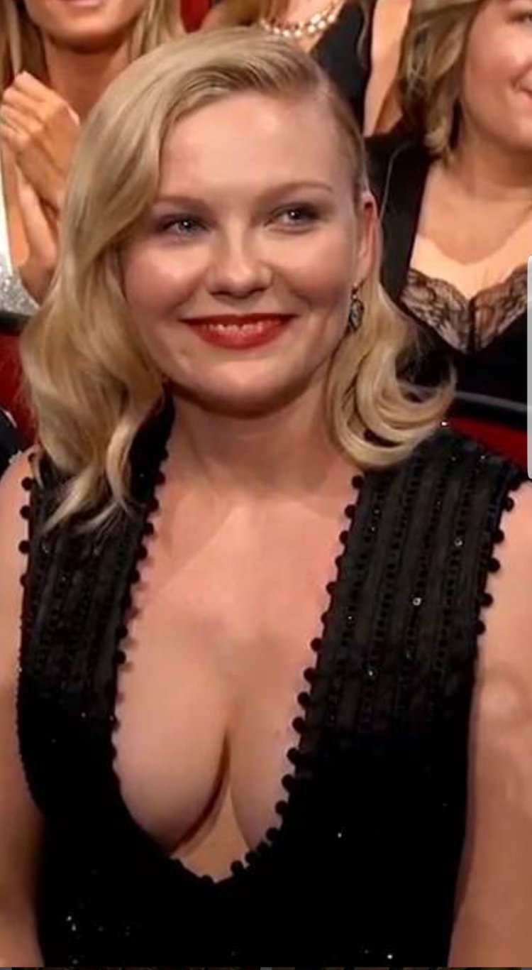 Kirsten dunst plunging neckline