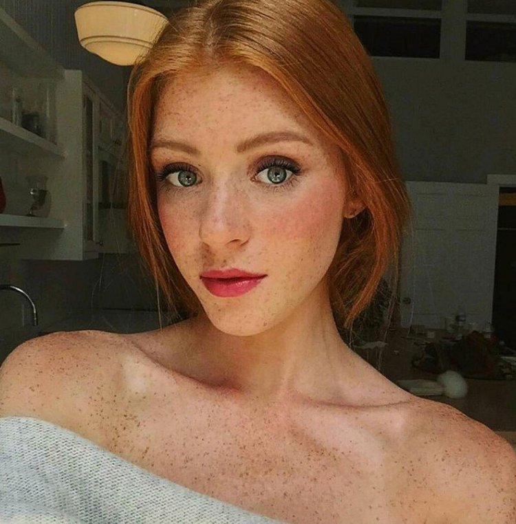 Natural beauty of redhead girls