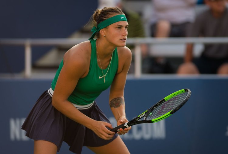 Tennis player Arina Sobolenko