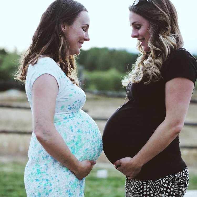 Pregnant sister from