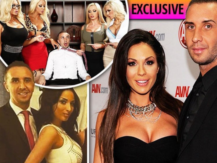 Keiran Lee and his wife