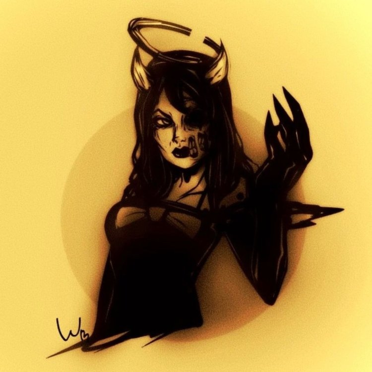 Alice from BENDY anime and BENDY