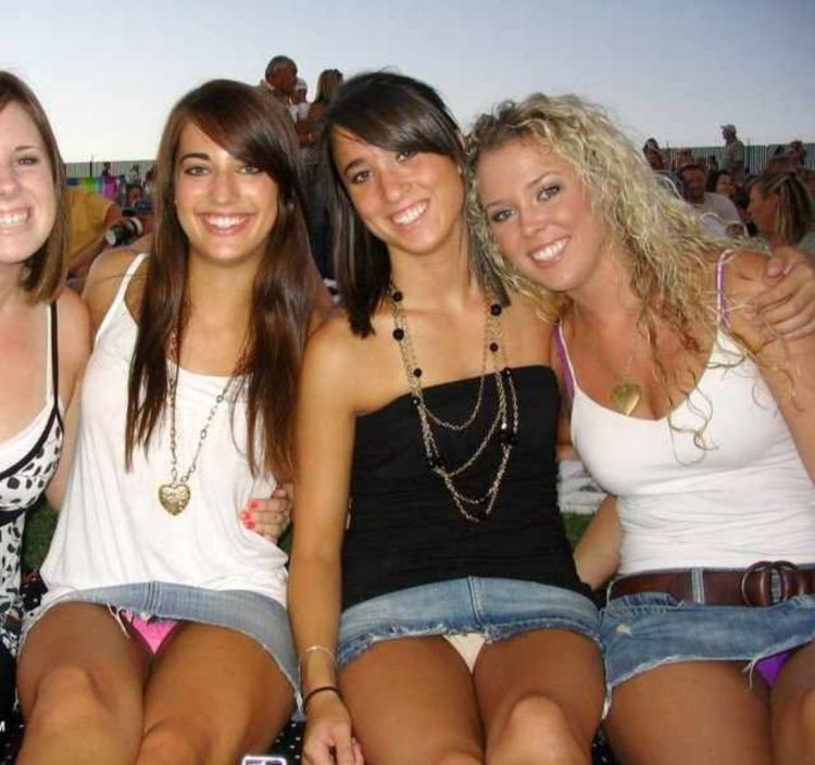 Young girl amateur group