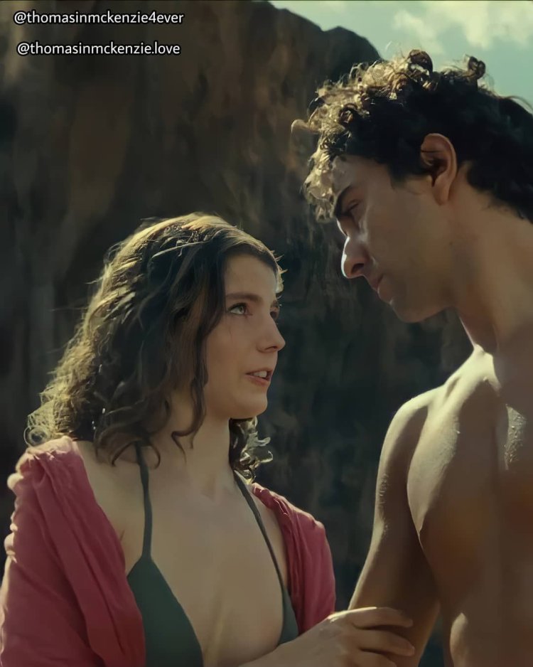 Thomasin Mackenzie in a swimsuit