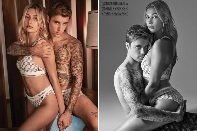 Justin Bieber Calvin Klein 2019