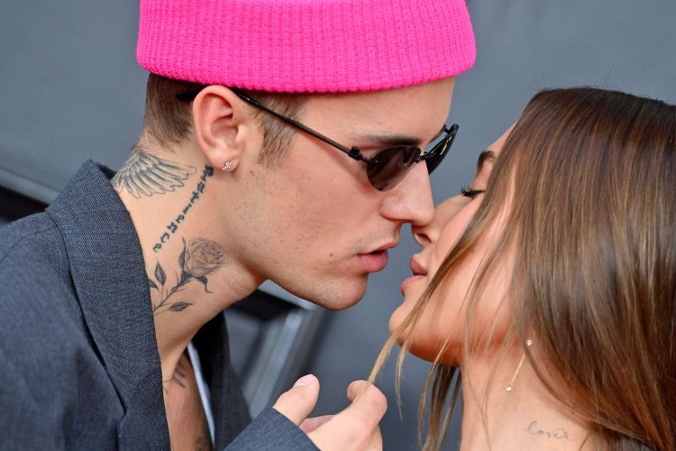 Justin Bieber and Hailey Baldwin 2022