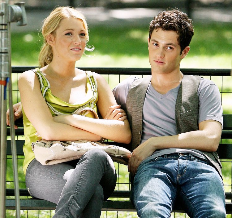 Blake Lively and Penn Badgley