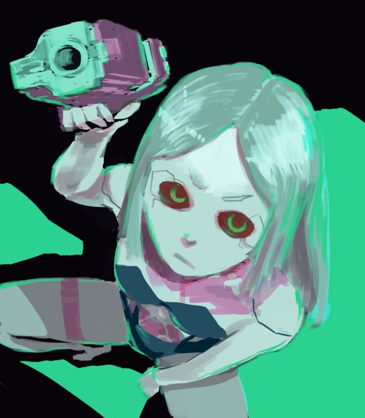 Rebecca anime cyberpunk