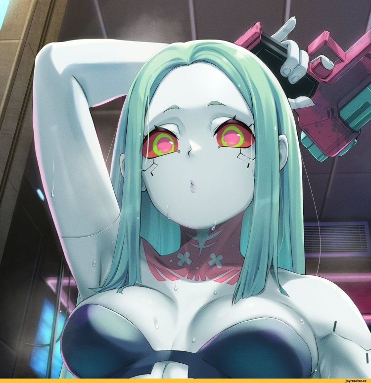 Rebecca Cyberpunk Art