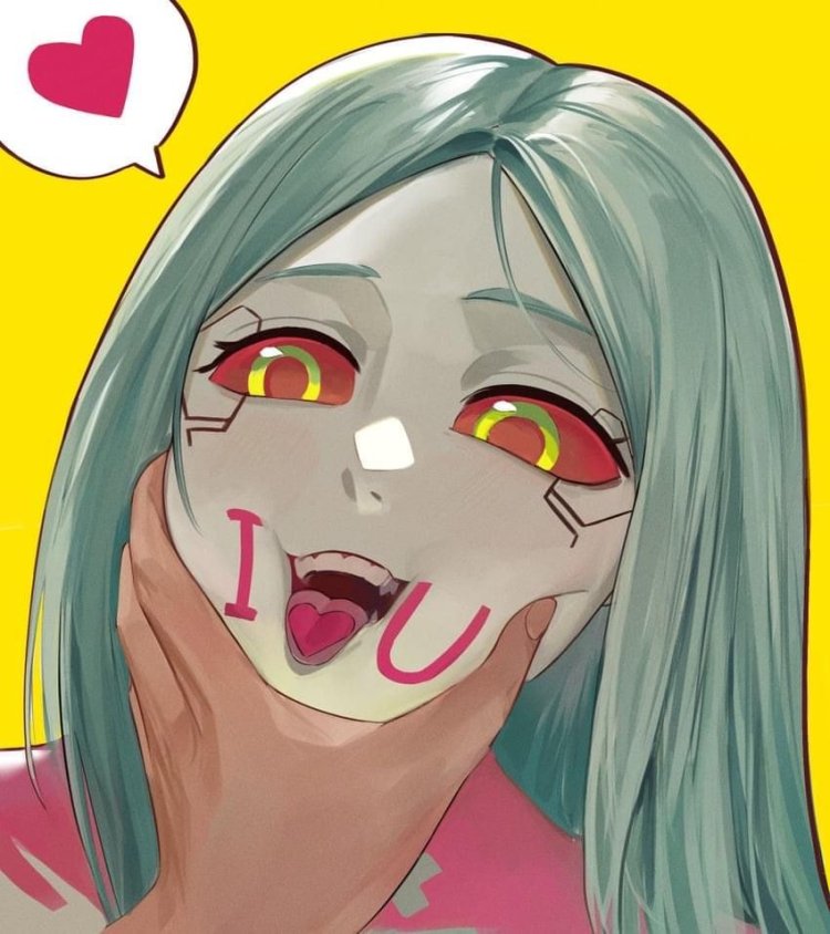 Rebecca cyberpunk ahegao