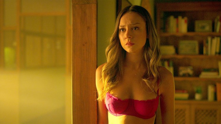 Karla Souza in a swimsuit