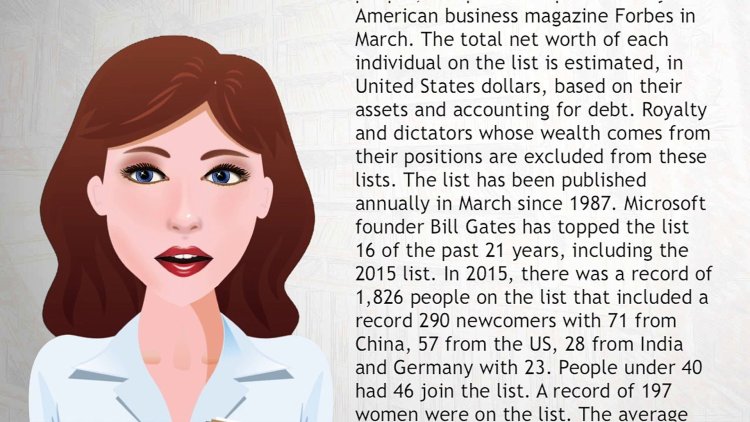 Many girls on a white background