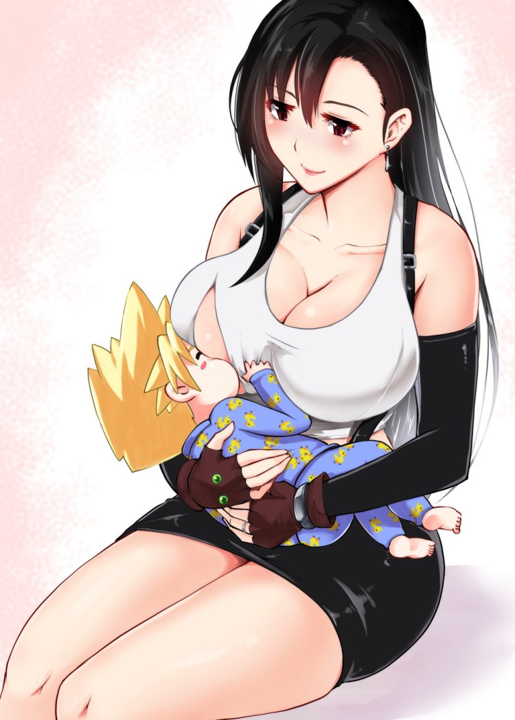 Tifa Lockhart breast Expansion