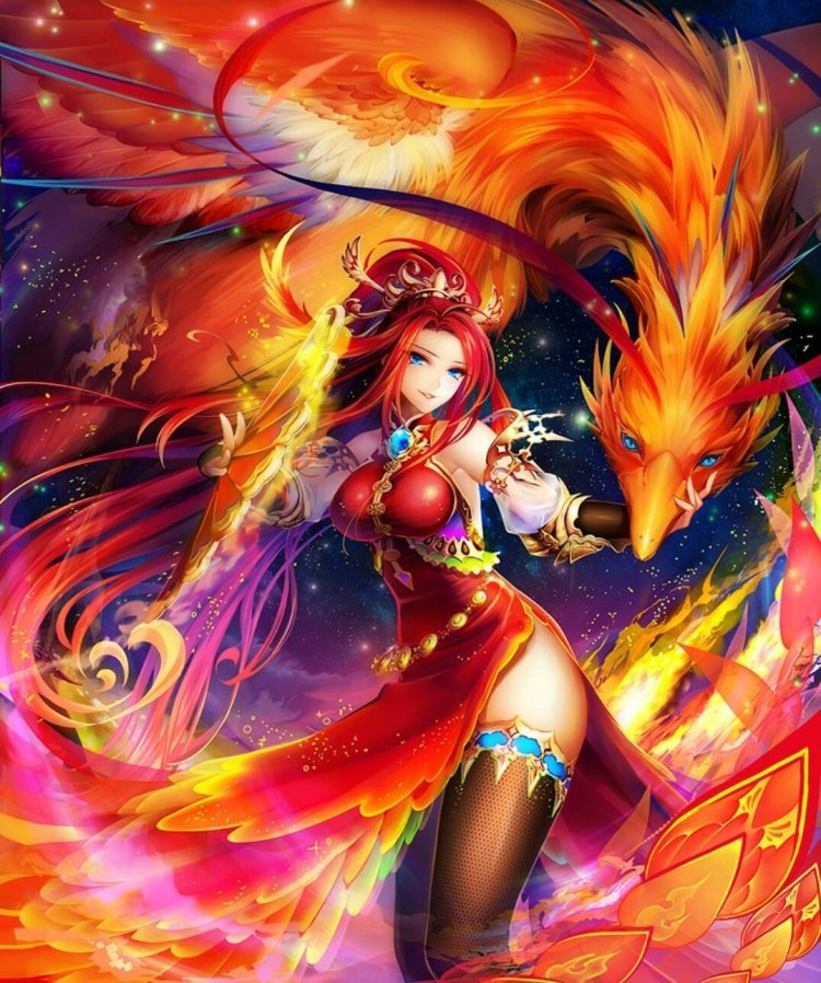 Goddess Phoenix art