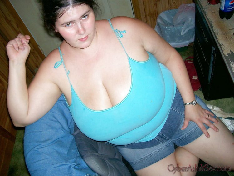 Fat older women selfie