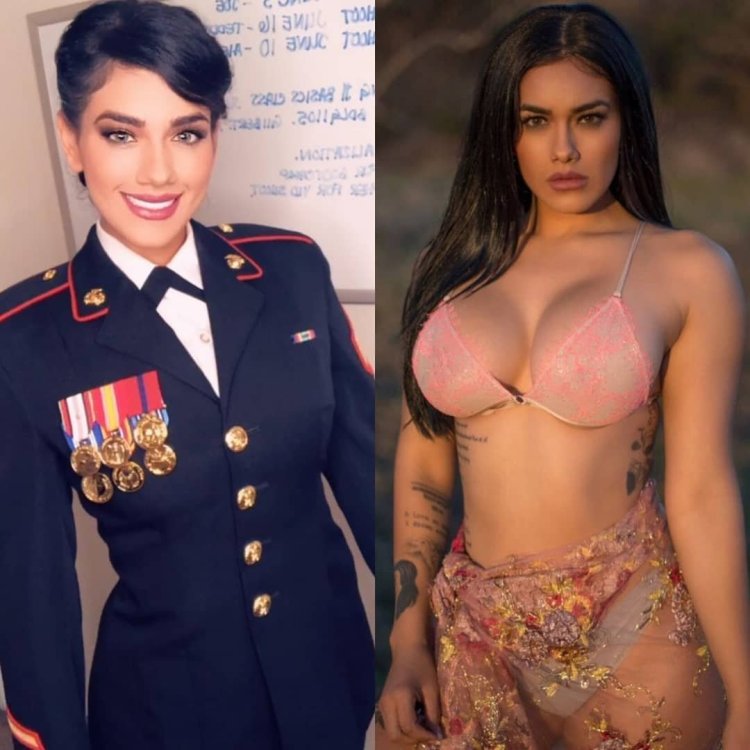 Girls in uniform and without uniform