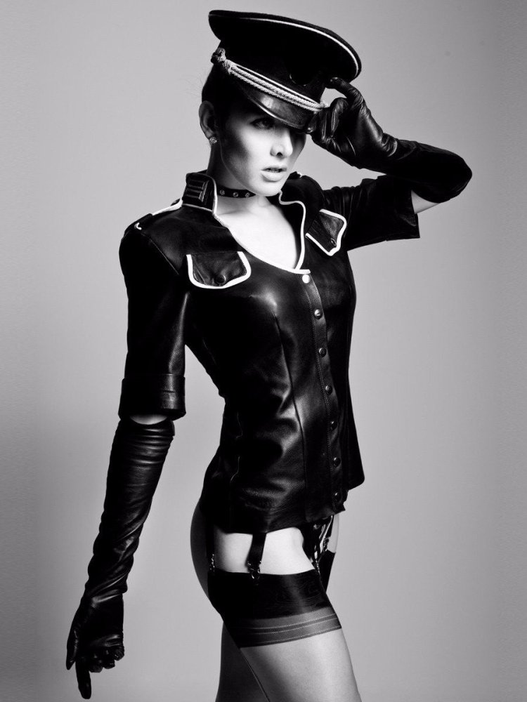 Girls in German uniform